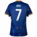 La camiseta de fuera de los Países Bajos 2024/25 de Xavi - azul