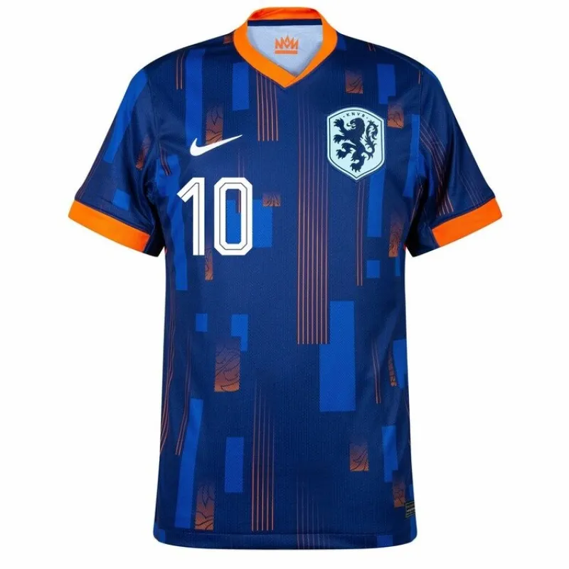 Memphises Auswärtstrikot der Niederlande 2024/25 - blau