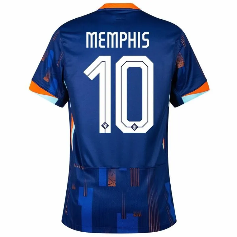Memphises Auswärtstrikot der Niederlande 2024/25 - blau