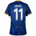 Le maillot d'extérieur des Pays - Bas 2024/25 de Gakpo - bleu