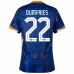 Dumfries' Auswärtstrikot der Niederlande 2024/25 - blau