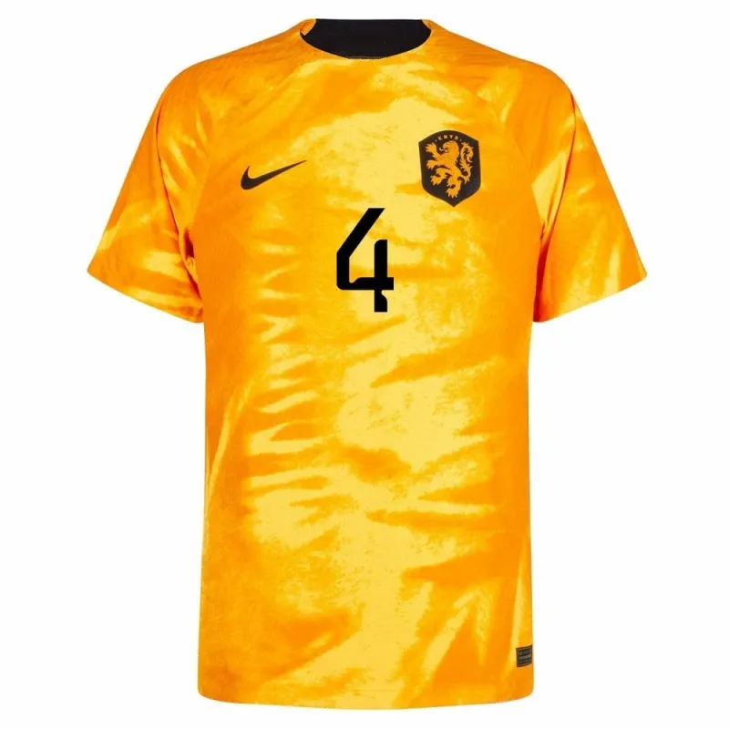Virgils Heimtrikot der Niederlande für die FIFA Weltmeisterschaft 2022 - orange
