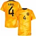 Virgils Heimtrikot der Niederlande für die FIFA Weltmeisterschaft 2022 - orange