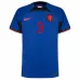 La camiseta de fuera de los Países Bajos para la Copa Mundial de Fútbol 2022 de De Ligt - azul