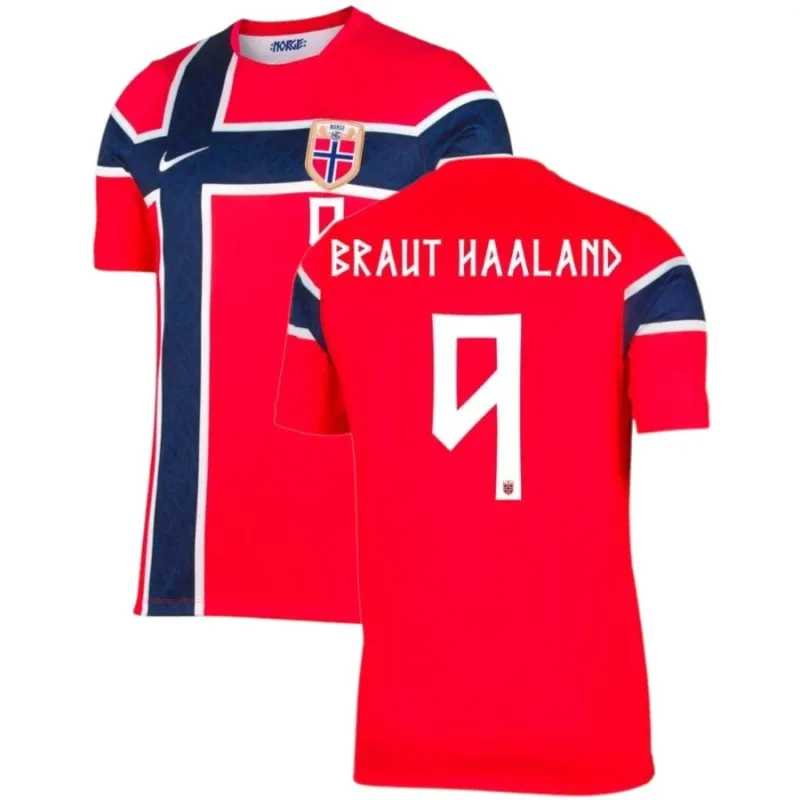 Noruega HAALAND 2026/27 camiseta local roja