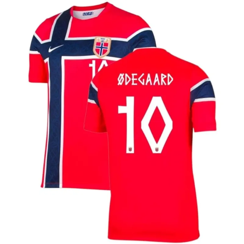 Noruega ODEGAARD 2026/27 camiseta local roja