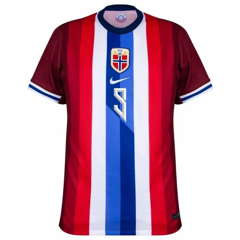 Haaland Norwegen 2024/25 Heimtrikot - Rot