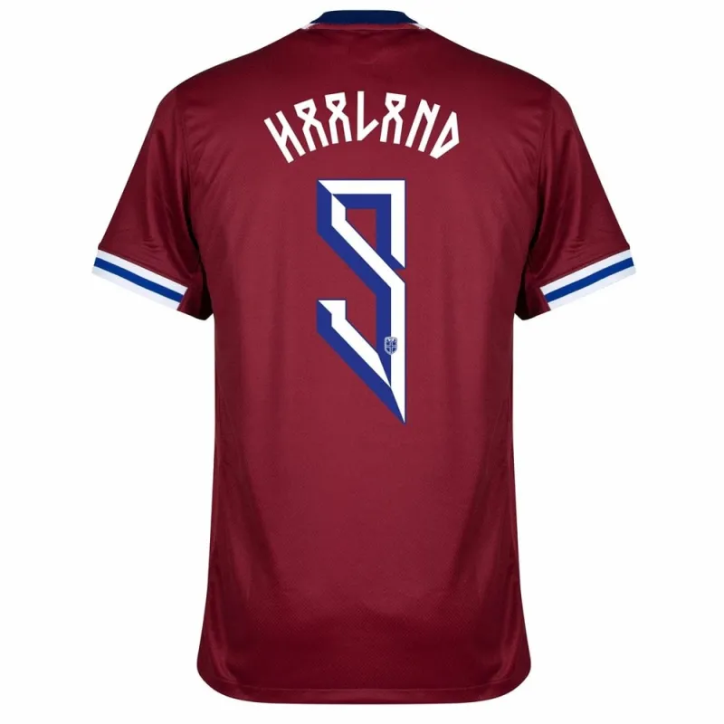 Haaland Norwegen 2024/25 Heimtrikot - Rot
