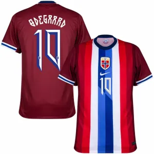 ØDEGAARD Maglia home della Norvegia 2024/25 - Rosso