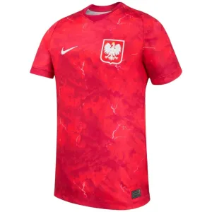 Polonia 2026/27 Maglia Trasferta Bambino Rosso