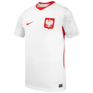 Polonia 2026/27 Maglia Casa Bambino Bianco
