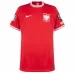 Le maillot extérieur de la Pologne pour l'Euro 2024 - Rouge
