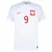 Lewandowski, das Heimtrikot von Polen für die Weltmeisterschaft 2022 - Weiß