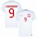 Lewandowski, das Heimtrikot von Polen für die Weltmeisterschaft 2022 - Weiß