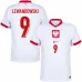 Pologne LEWANDOWSKI 2024/25 Maillot domicile - Blanc