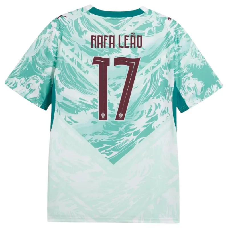 Maillot Extérieur Portugal RAFA LEAO 2026/27 Vert
