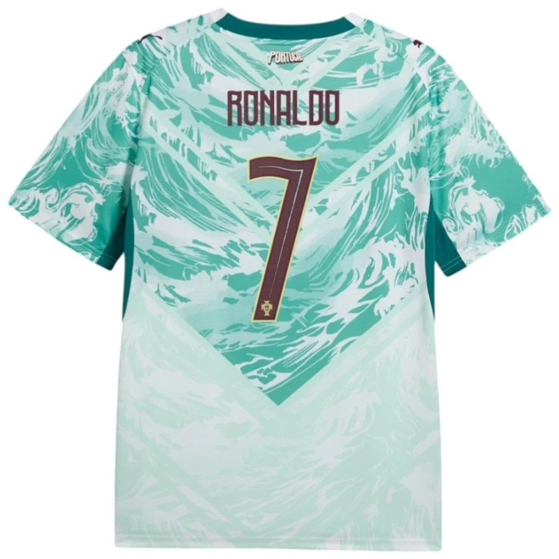 Maillot Extérieur Portugal RONALDO 2026/27 Vert