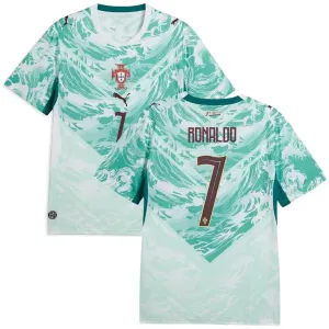 Maglia Away Portogallo RONALDO 2026/27 Verde