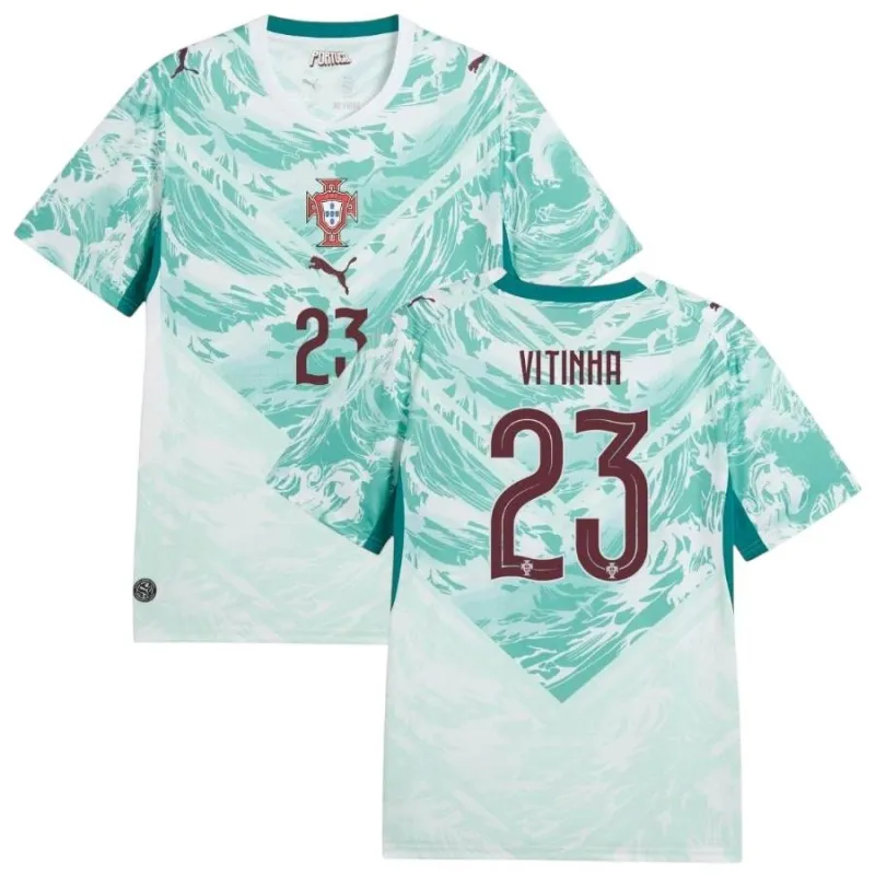 Maillot Extérieur Portugal VITINHA 2026/27 Vert