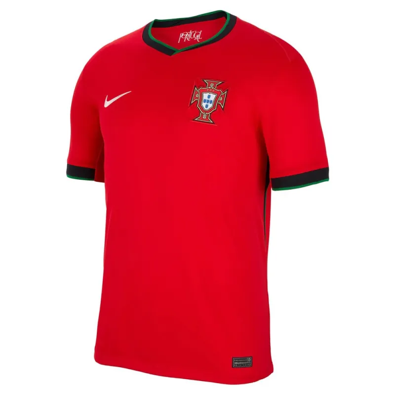 Portugal 2024/25 Heim-Kinder-Trikot Supporter-Version Rot