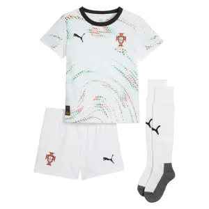 Kit d'extérieur pour enfants du Portugal 2025/26 - Blanc