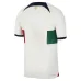 Camiseta de la versión de jugador de visita de la Copa del Mundo FIFA 2022 de Portugal - Blanca