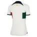 Camiseta femenina de visita de la Copa del Mundo FIFA 2022 de Portugal - Blanca