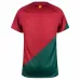 Portugals 2024 UEFA Euro Kinderheimtrikotsatz - Rot und Grün