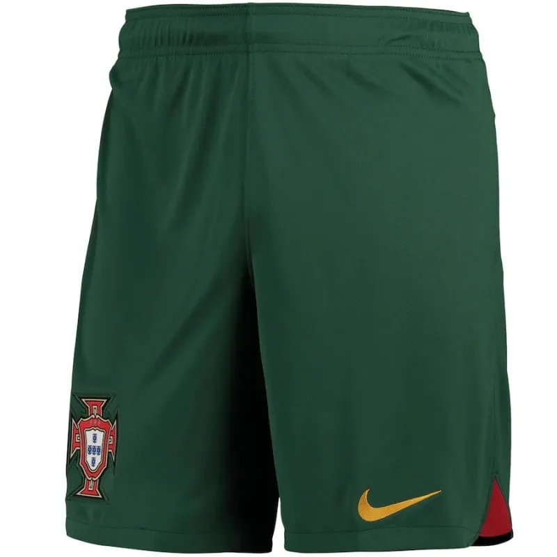 Jeux de maillots pour enfants d'accueil de la Coupe du monde 2022 du Portugal de Ronaldo - Rouge et Vert