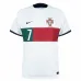 Jeux de maillots pour enfants d'extérieur de la Coupe du monde 2022 du Portugal de Ronaldo - Blanc