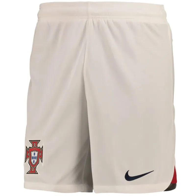 Jeux de maillots pour enfants d'extérieur de la Coupe du monde 2022 du Portugal de Ronaldo - Blanc
