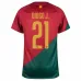 La camiseta de casa de la Copa del Mundo FIFA 2022 de Portugal de Diogo Jota - Rojo y Verde