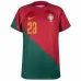 La camiseta de casa de la Copa del Mundo FIFA 2022 de Portugal de João Félix - Rojo y Verde
