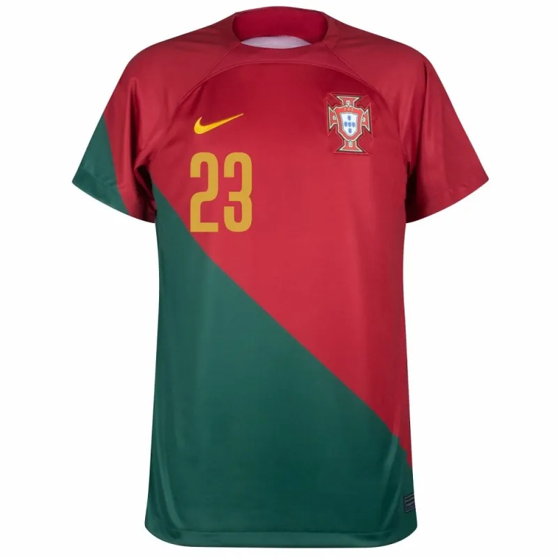 La camiseta de casa de la Copa del Mundo FIFA 2022 de Portugal de João Félix - Rojo y Verde