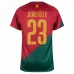 La camiseta de casa de la Copa del Mundo FIFA 2022 de Portugal de João Félix - Rojo y Verde