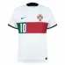 La camiseta de partido fuera de la Copa del Mundo FIFA 2022 de Portugal de Bernardo - Blanca