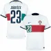 La camiseta de partido fuera de la Copa del Mundo FIFA 2022 de Portugal de João Félix - Blanca