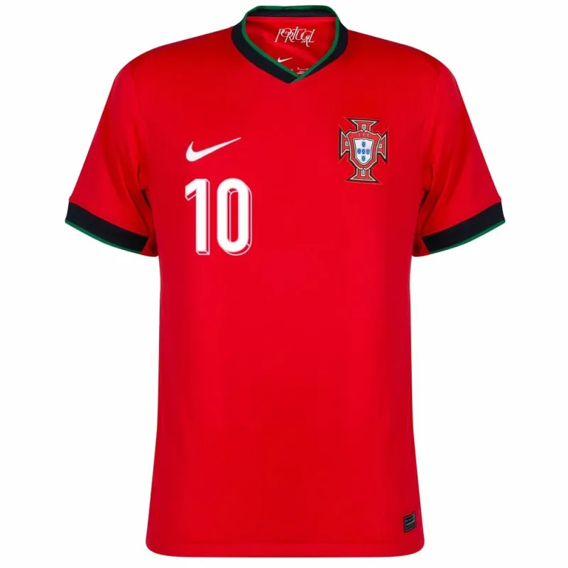 Bernardo. Maillot domicile de Portugal 2024/25 - Rouge
