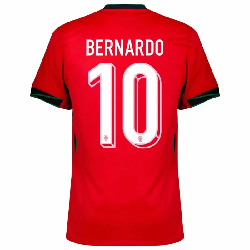 Bernardo. Maillot domicile de Portugal 2024/25 - Rouge