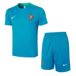 Traje de entrenamiento + pantalones cortos de Portugal 2024/25 - verde