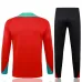 Ropa de deporte de manga larga + pantalones de Portugal 2024/25 - rojo