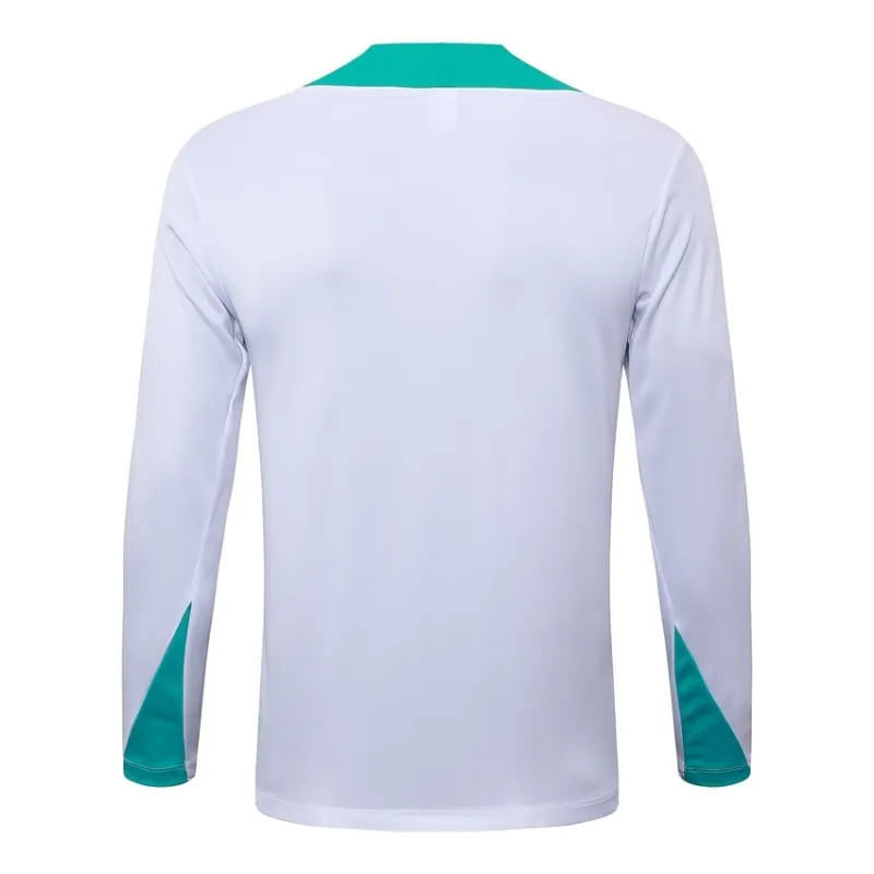 Portugiesisches 2024/25 Langarmsportbekleidung + Hosen - weiß