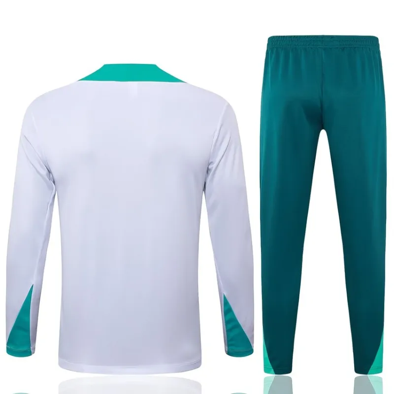 Portugiesisches 2024/25 Langarmsportbekleidung + Hosen - weiß