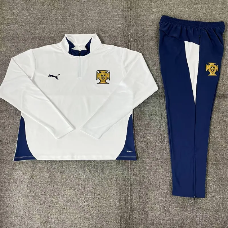 Portugal 2025/26 Ensemble Sport Enfant Blanc