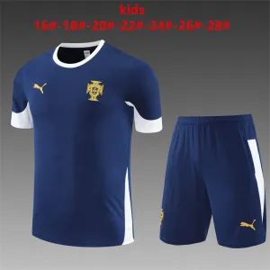 Portugal 2025/26 Conjunto de Entrenamiento Infantil azul