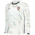 Portugal 2025/26 Auswärts-Trikot langarm - Weiß