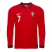 Portugal RONALDO 2025/26 Home Long-Sleeved Jersey - Red