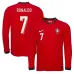 Portugal RONALDO 2025/26 Home Long-Sleeved Jersey - Red