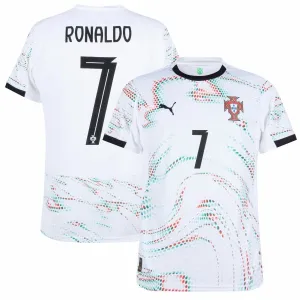Portugal RONALDO Camiseta Visitante 2025/26 - Blanco