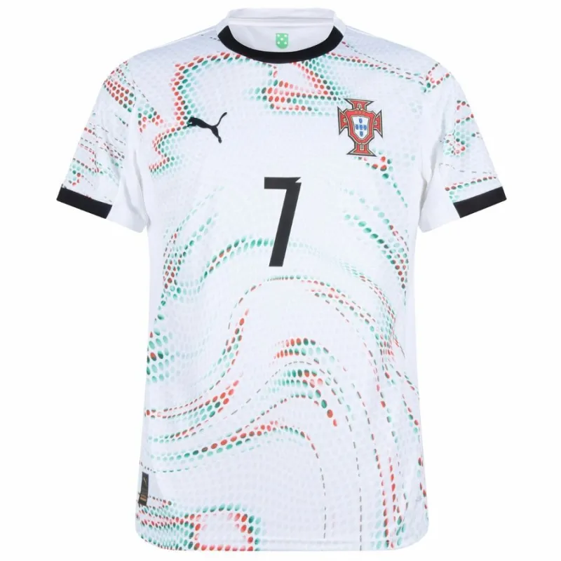 Portugal RONALDO Kit enfant 2025/26 away - Blanc